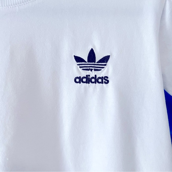 Adidas Women’s 3 Stripe Cotton Tee. - Picture 3 of 7